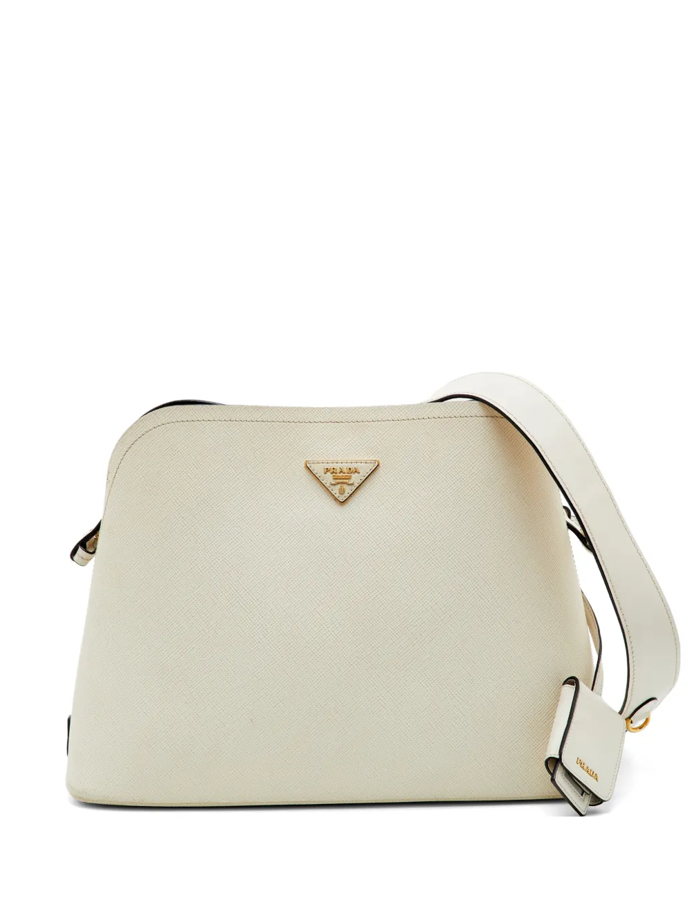 Prada Pre-Owned medium Matinée Saffiano leather handbag - Toni neutri
