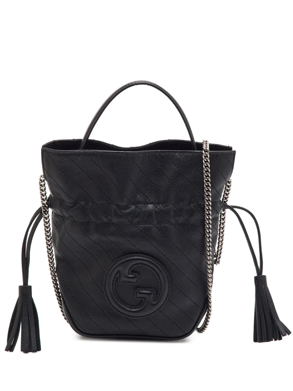 Gucci Pre-Owned mini sac seau Blondie - Noir Gucci Pre-Owned mini sac seau Blondie - Noir