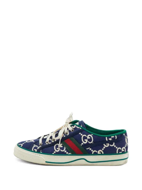 Gucci Pre-Owned Tennis 1977 GG jacquard sneakers