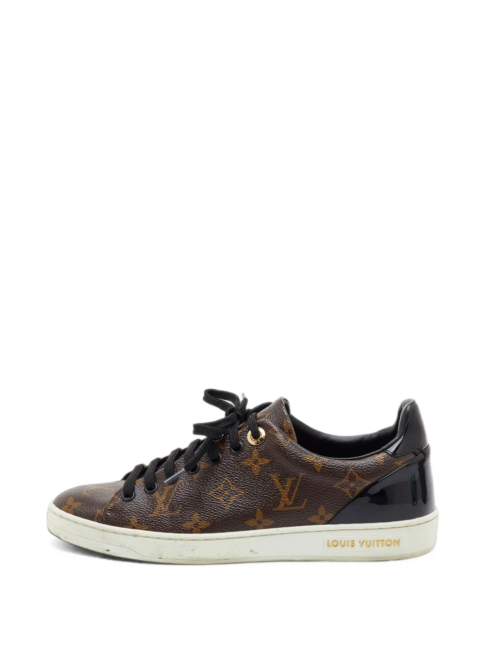 Louis Vuitton Pre-Owned Frontrow Monogram canvas sneakers - Marrone