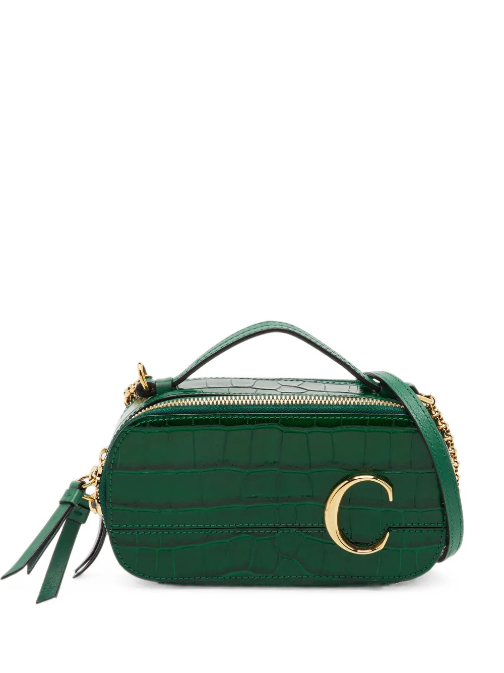 Chloé Pre-Owned mini Vanity C make up bag - Verde