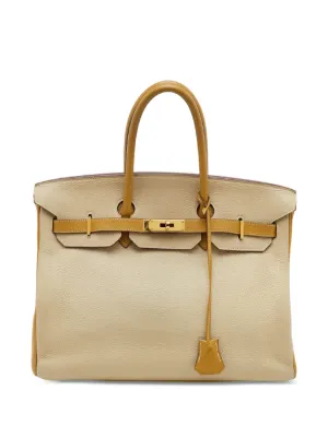 Hermès Pre-Owned 2011 ケリー 35 バッグ | ニュートラル | FARFETCH JP