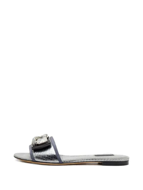 Dolce & Gabbana Pre-Owned sandalias Sofia con detalles de cristal