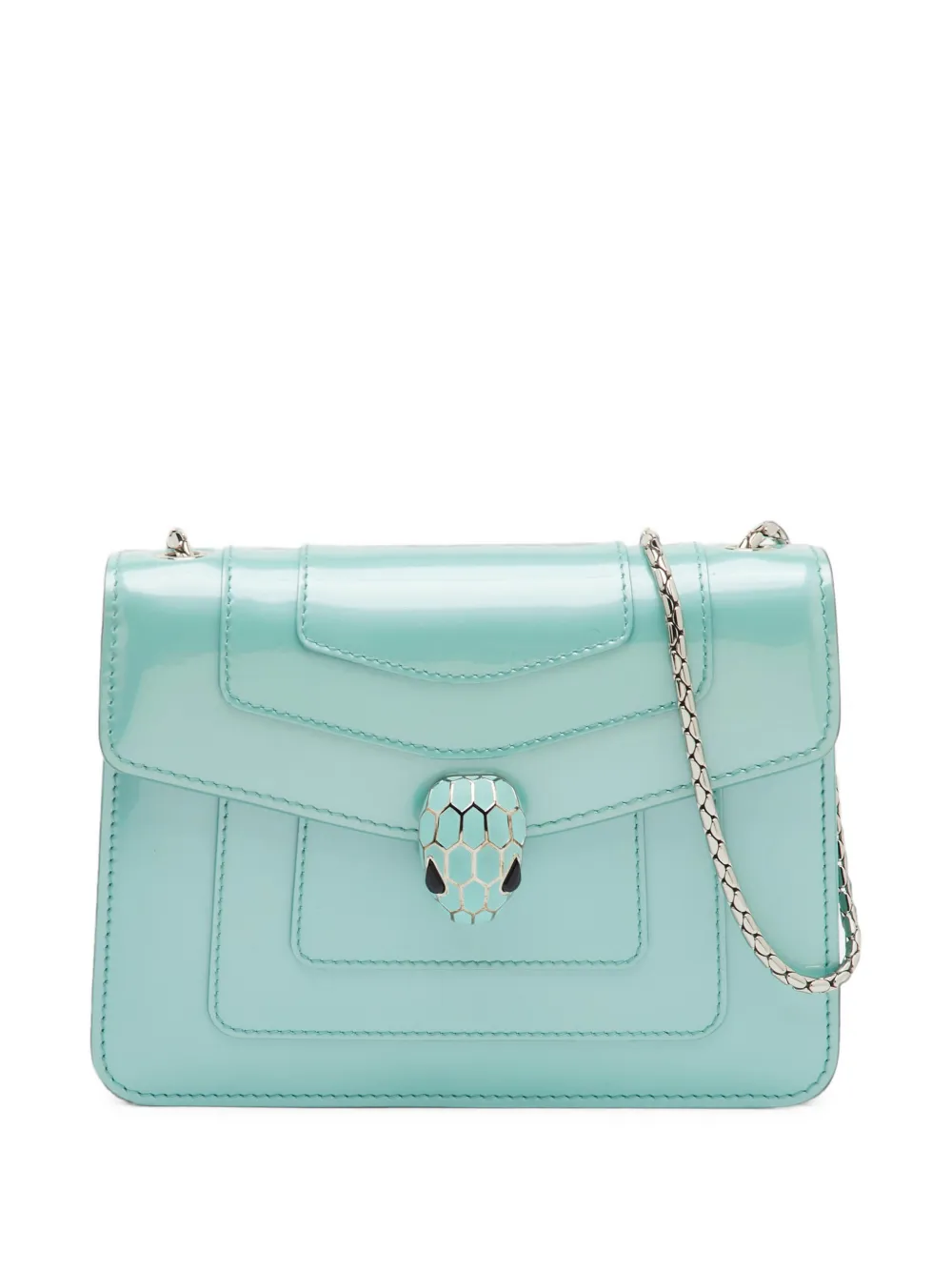 Bvlgari Pre-Owned mini sac Serpenti Forever - Vert
