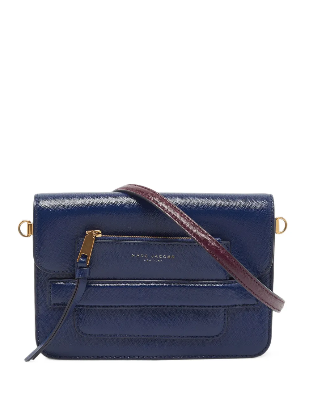 Marc Jacobs Madison Saffiano shoulder bag - Blu