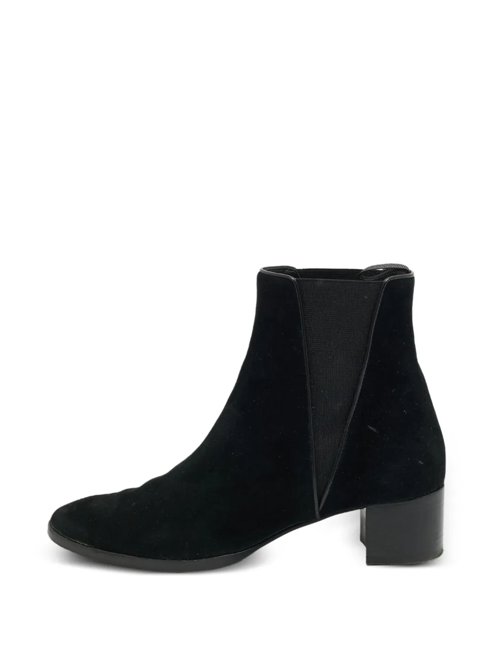 Giuseppe Zanotti Vintage Stiefeletten aus Wildleder - Schwarz