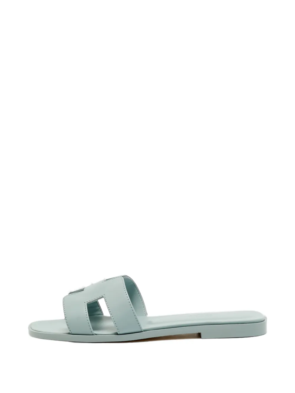 Hermès Pre-Owned Oran H cut-out sandals - Blu