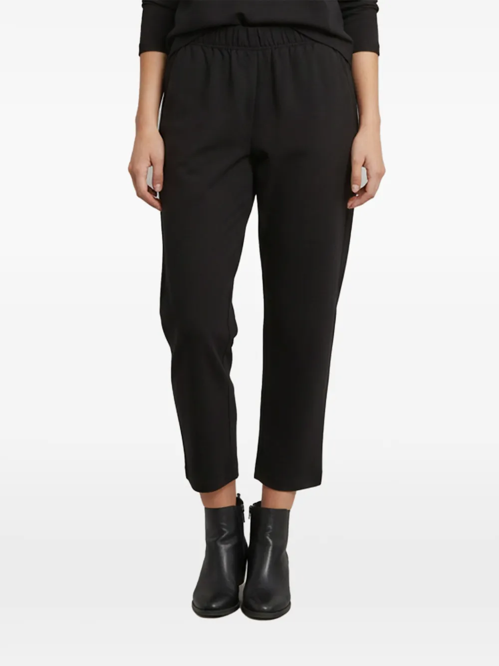 Pre-owned Weekend Max Mara Elfo Trousers In Black