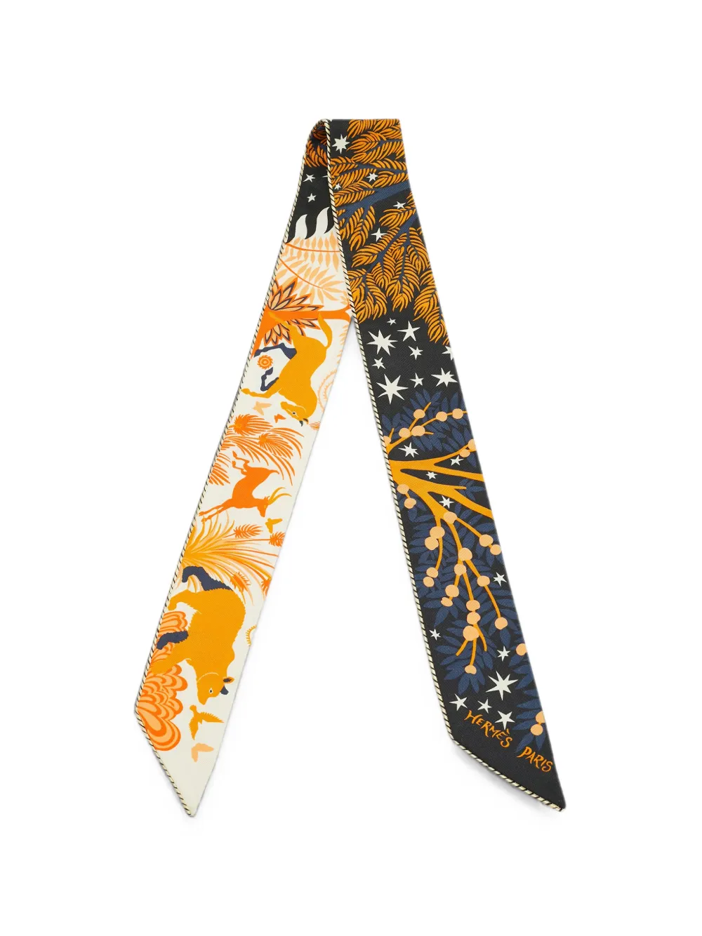Hermès Pre-Owned Sous le Charme d'Orphée Baguette scarf - Nero