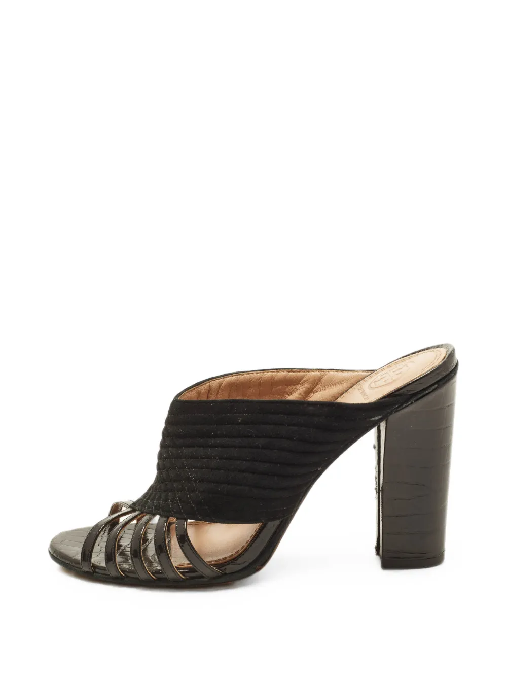 Tory Burch quilted suede sandals - Nero