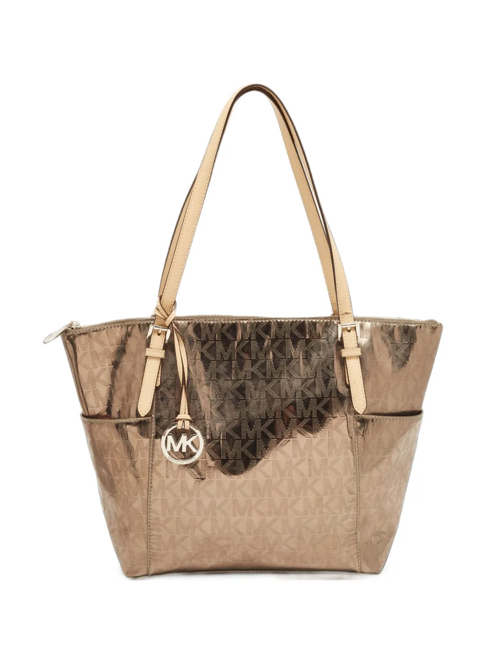 Michael Kors Vintage sac à main Jet Set à poche latérale Michael Kors Vintage sac à main Jet Set à poche latérale