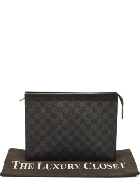 Louis Vuitton Pre-Owned MM Voyage Damier Graphite clutch bag