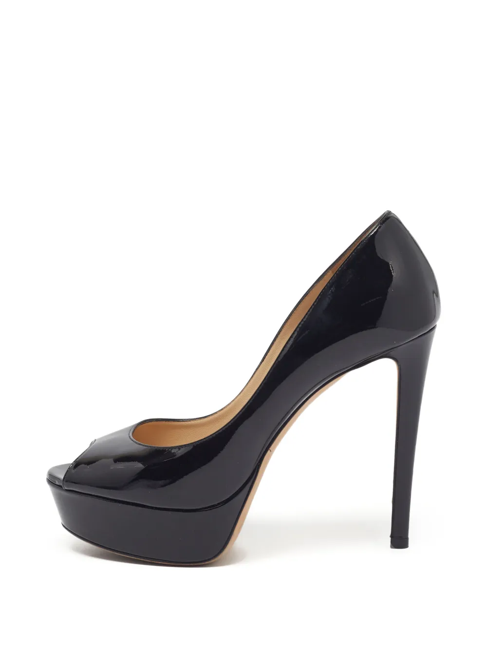Jimmy Choo Pre-Owned Luna Pumps mit Peeptoe - Schwarz