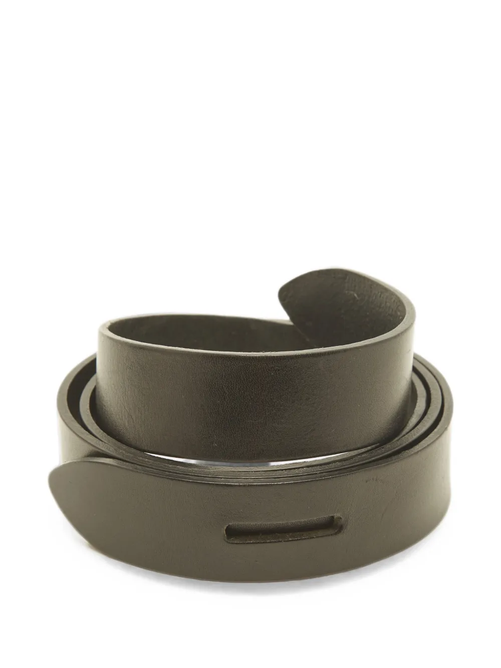 ISABEL MARANT Lecce leather belt - Nero