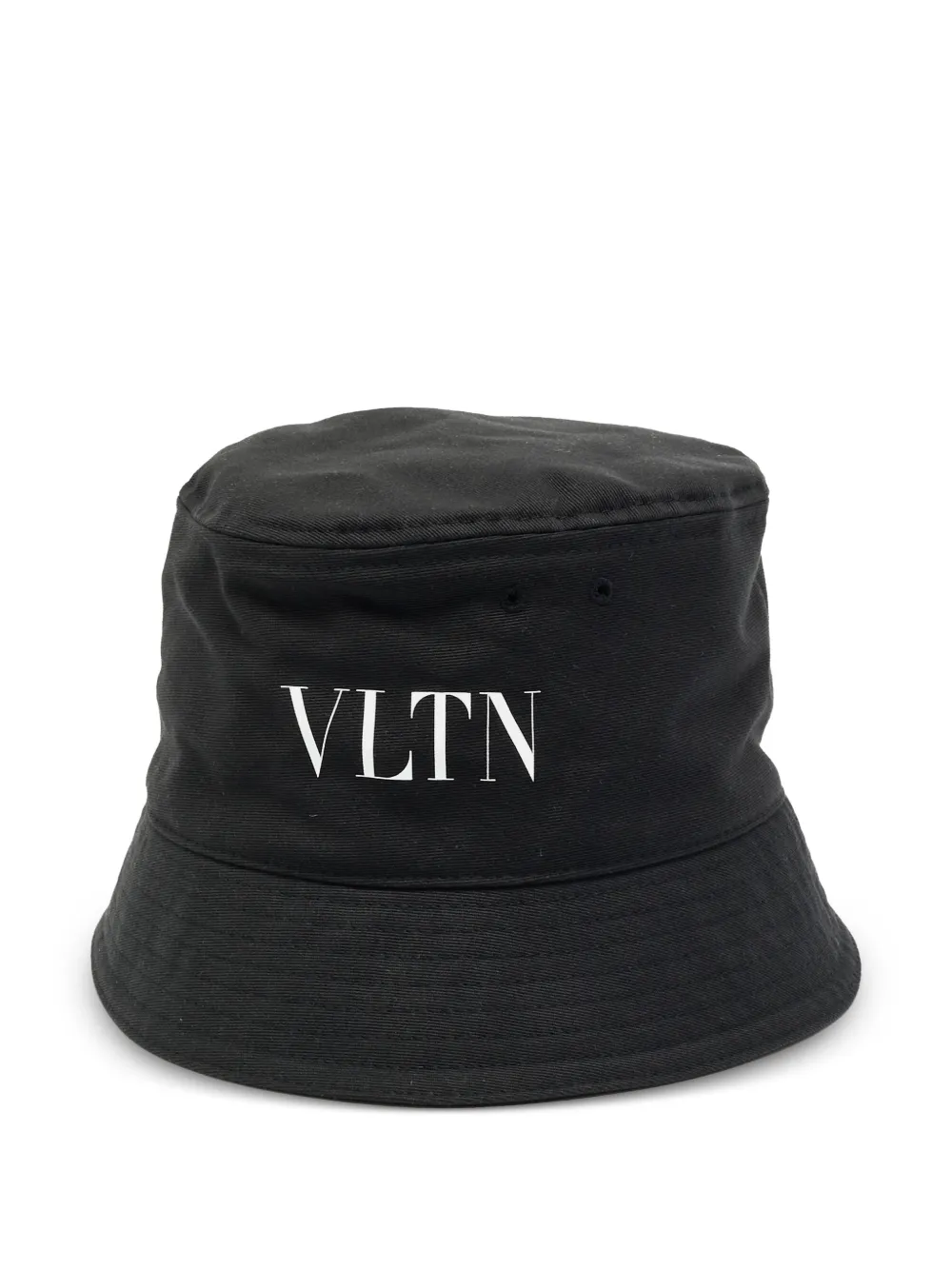 Valentino Garavani Pre-Owned VLTN print bucket hat in Black