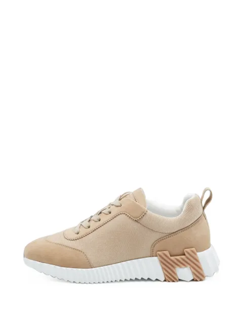 Hermès Pre-Owned zapatillas Bouncing con panel de pana