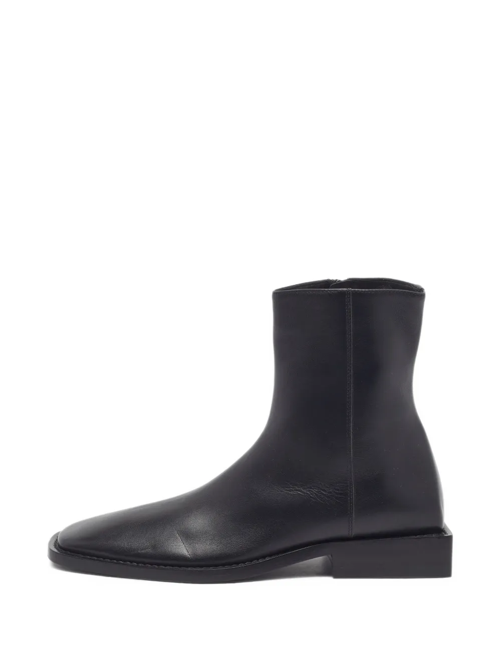 Balenciaga Pre-Owned BB leather ankle boots - Nero