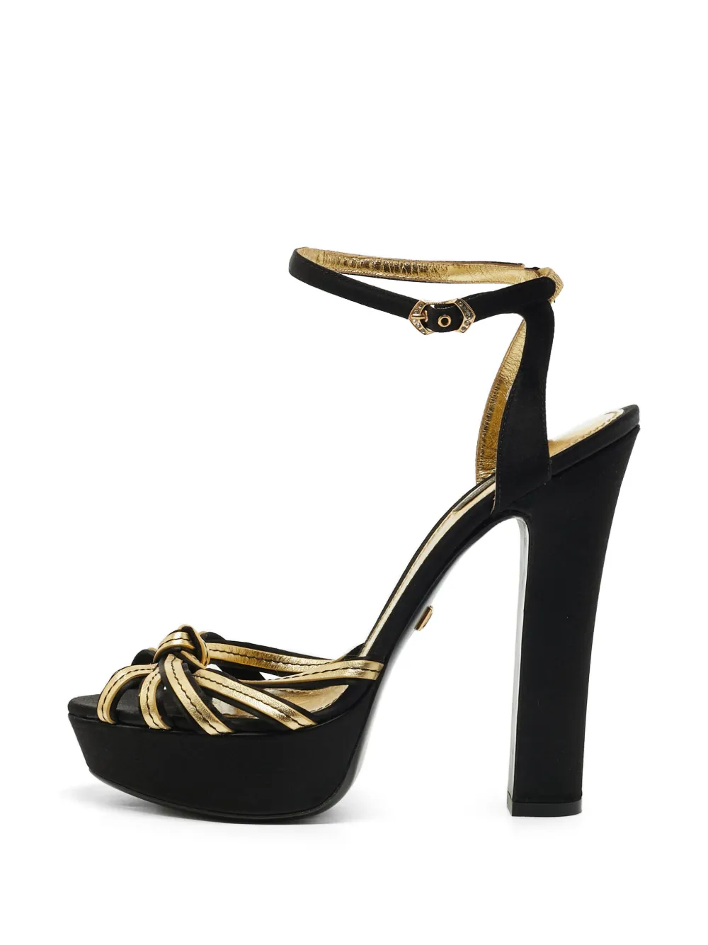 Dolce & Gabbana Pre-Owned sandales Bianca à plateforme - Noir Dolce & Gabbana Pre-Owned sandales Bianca à plateforme - Noir