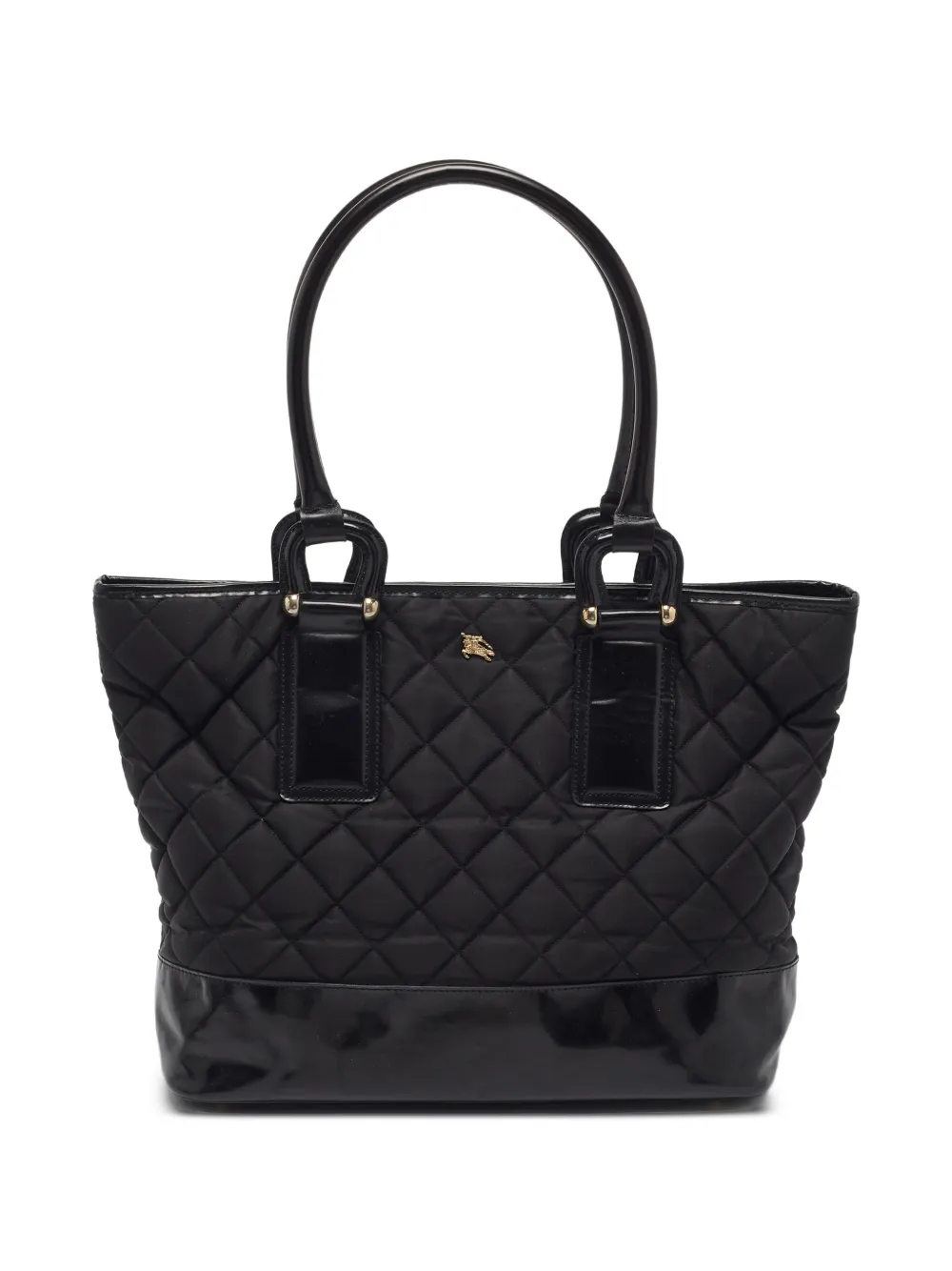 Burberry Pre-Owned Grange quilted tote bag - Black