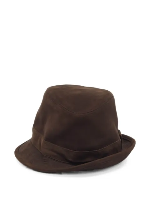 Hermès Pre-Owned suede bucket hat