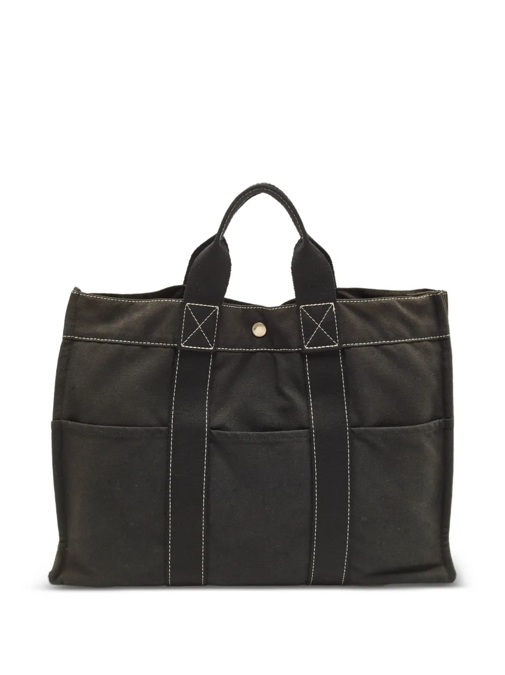 Hermès Pre-Owned cabas Fourre Tout MM - Noir Hermès Pre-Owned cabas Fourre Tout MM - Noir