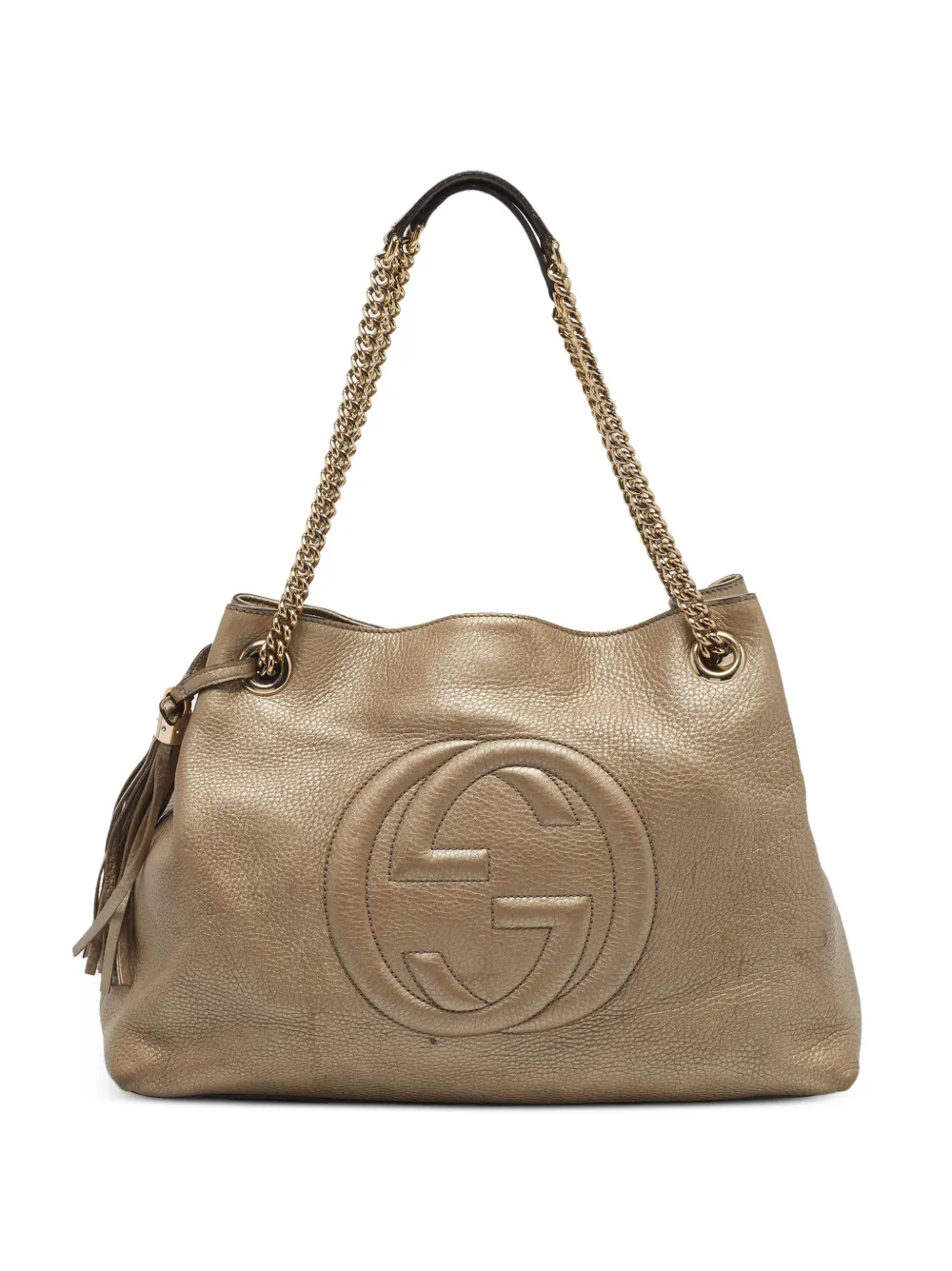 Gucci Pre-Owned cabas Soho Chain médium - Or Gucci Pre-Owned cabas Soho Chain médium - Or