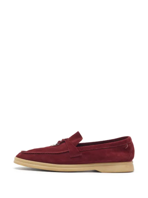 Loro Piana Pre-Owned Summer Walk suede loafers