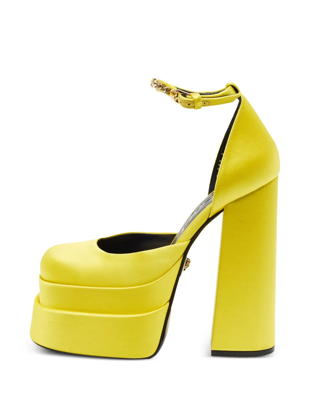 Versace Pre-Owned escarpins Aevitas à plateforme - Jaune Versace Pre-Owned escarpins Aevitas à plateforme - Jaune