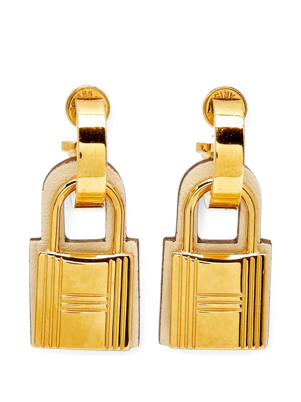 Hermès Pre-Owned O’Kelly drop earrings - Oro