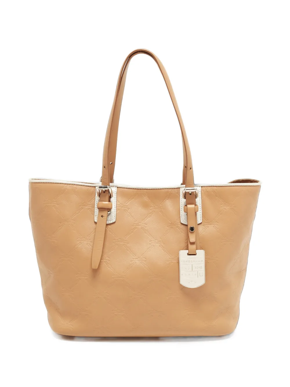 Longchamp LM quilted tote bag - Toni neutri