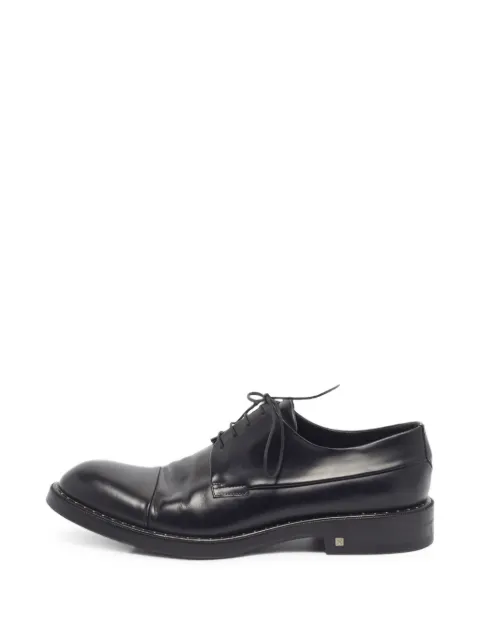 Louis Vuitton Pre-Owned micro-stud leather derby shoes