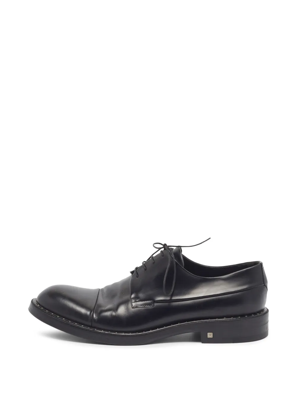 Louis Vuitton Pre-Owned Derby-Schuhe mit Mikro-Nieten - Schwarz