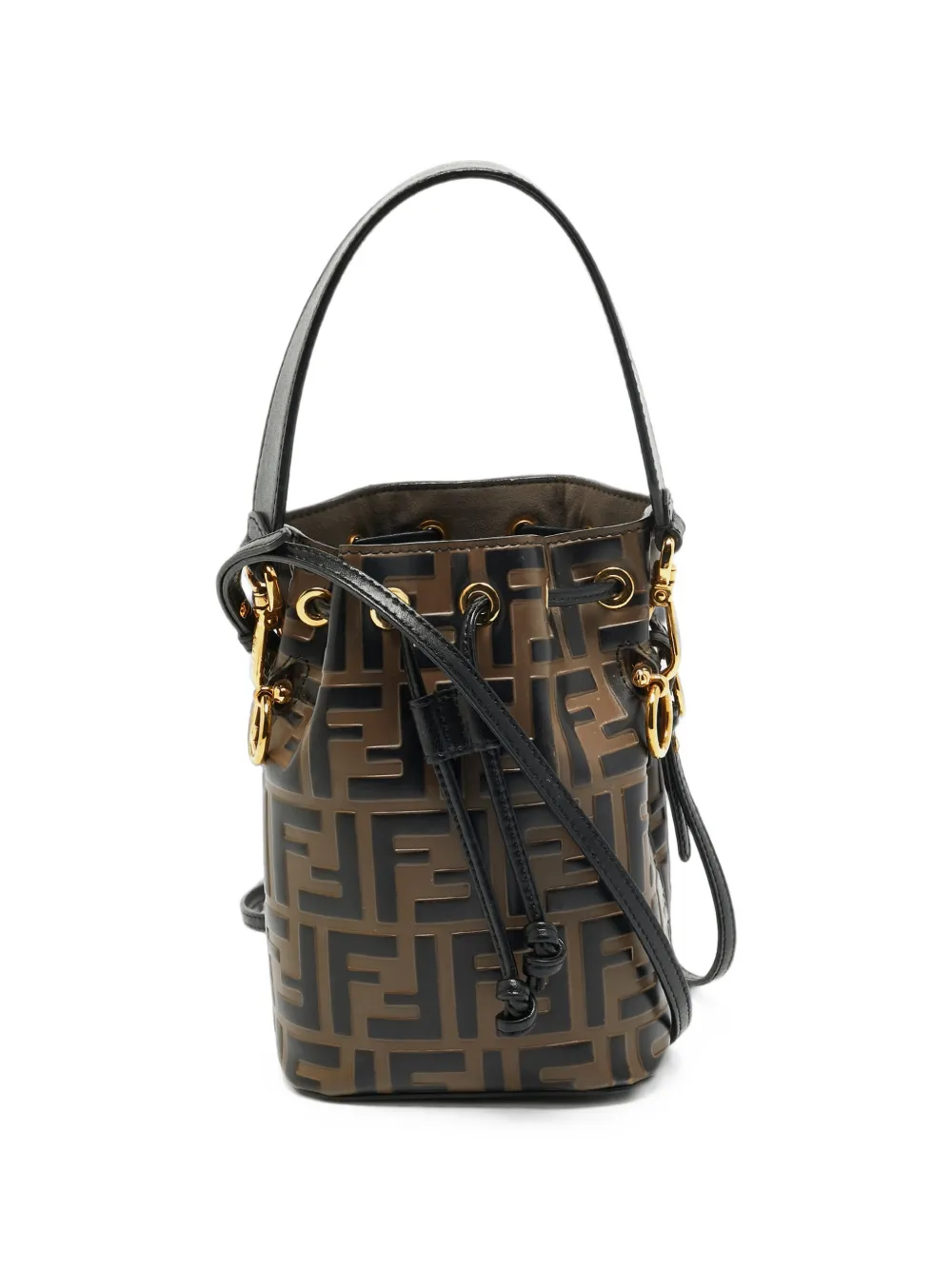 Fendi Pre-Owned 2019 Mon Tresor bucket bag - Marrone