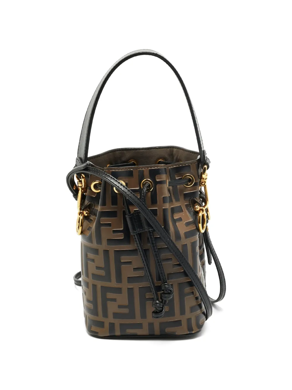 Fendi Pre-Owned mini sac seau Mon Trésor (2019) - Marron