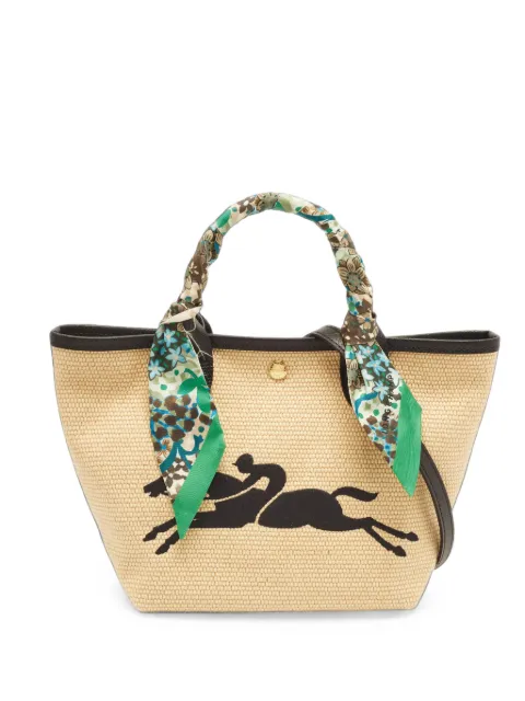 Longchamp Le Panier Pliage basket tote bag