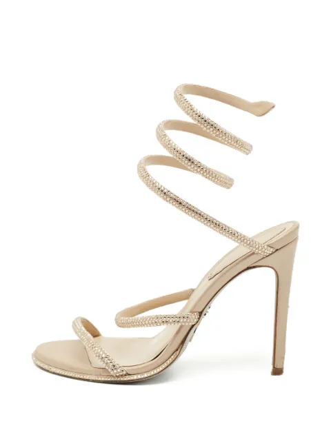 René Caovilla Cleo crystal-embellished sandals
