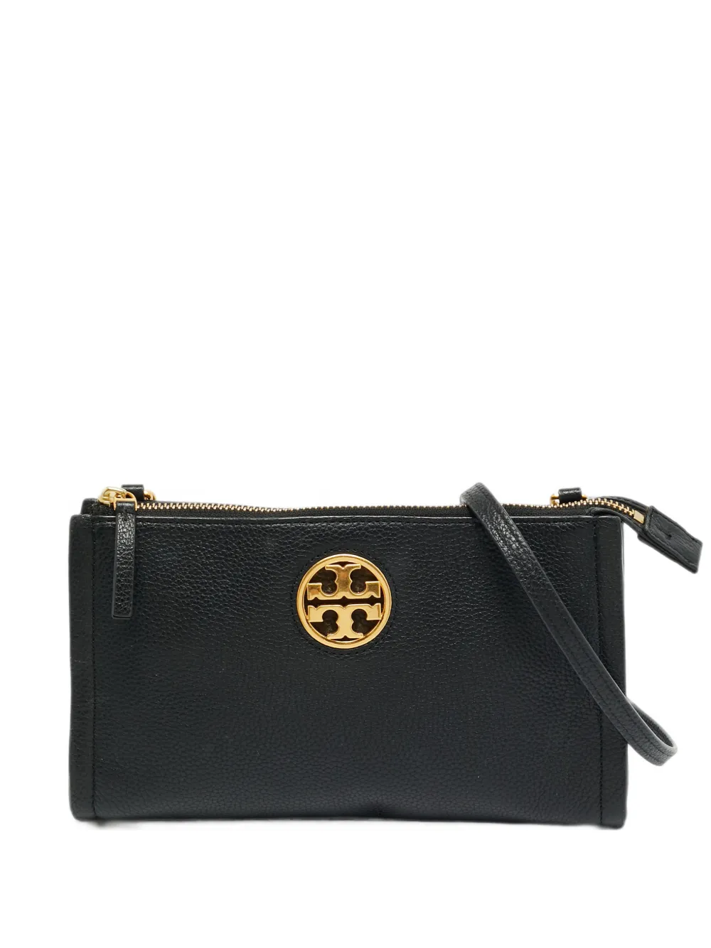 Tory Burch Carson Umhängetasche mit Reißverschluss - Schwarz
