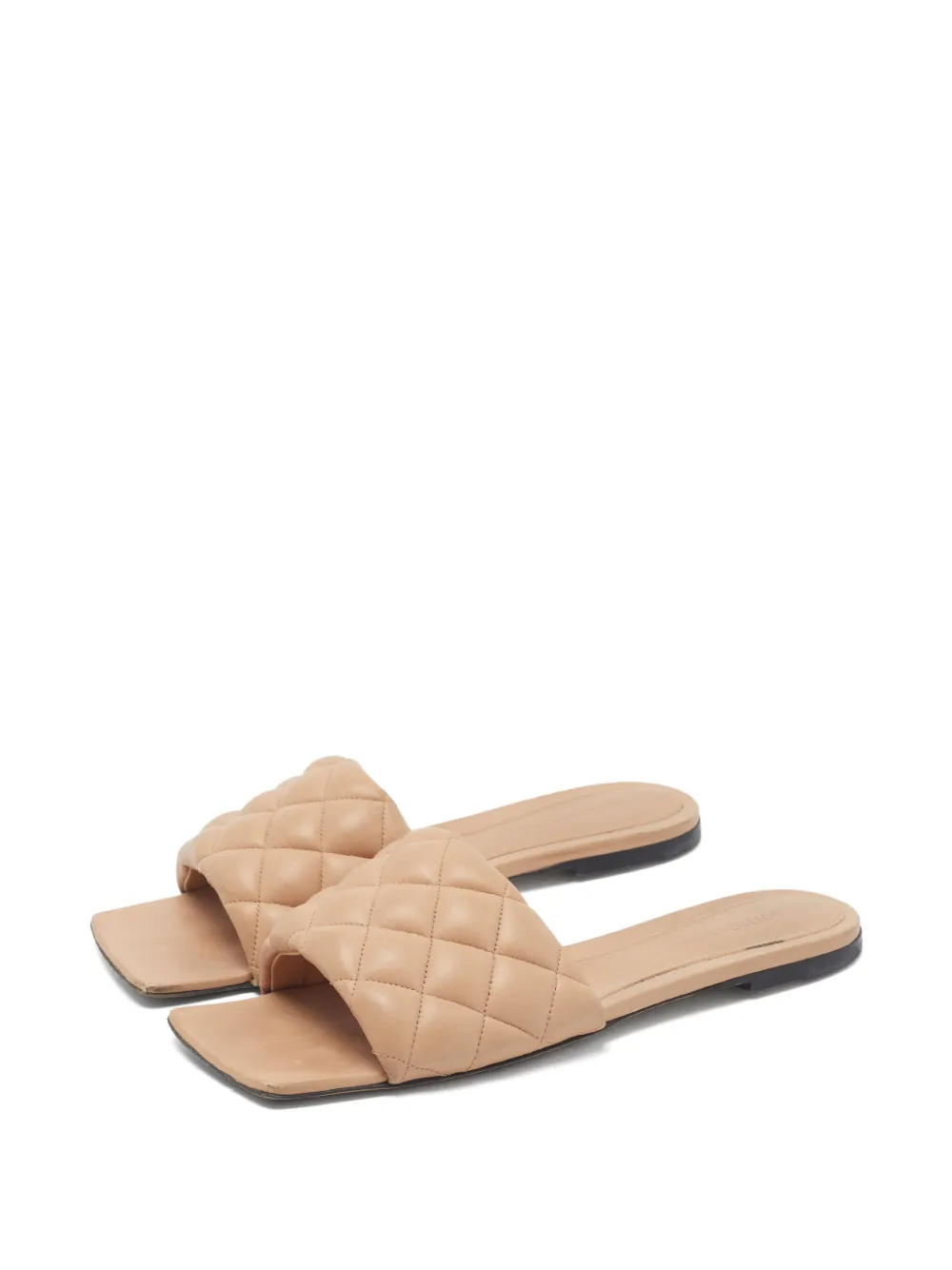 Bottega Veneta Pre-Owned Lido quilted sandals - Toni neutri