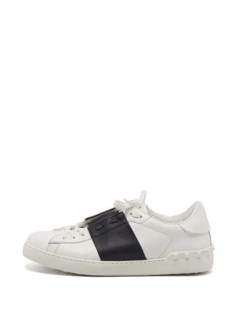 Valentino Garavani Pre-Owned Open lace-up sneakers
