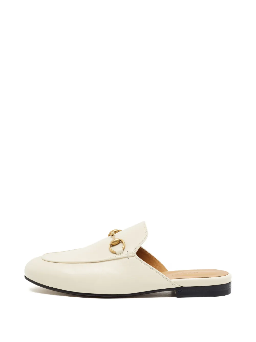 Gucci Pre-Owned mules Princetown Horsebit - Blanc Gucci Pre-Owned mules Princetown Horsebit - Blanc