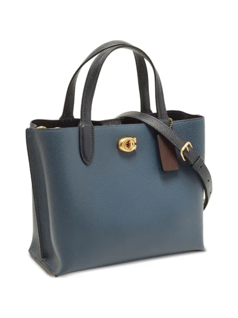 Coach Vintage bolso shopper 24 Willow de piel