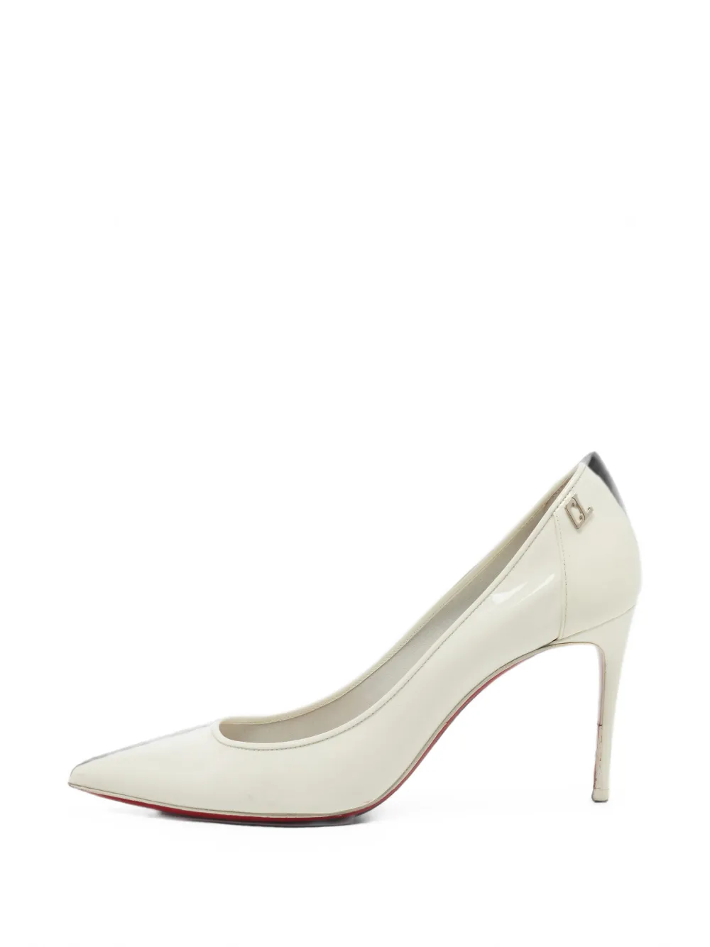 Christian Louboutin Pre-Owned Miss Z Pumps mit spitzer Kappe - Weiß
