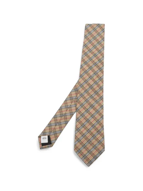 Burberry Pre-Owned Check pattern silk tie