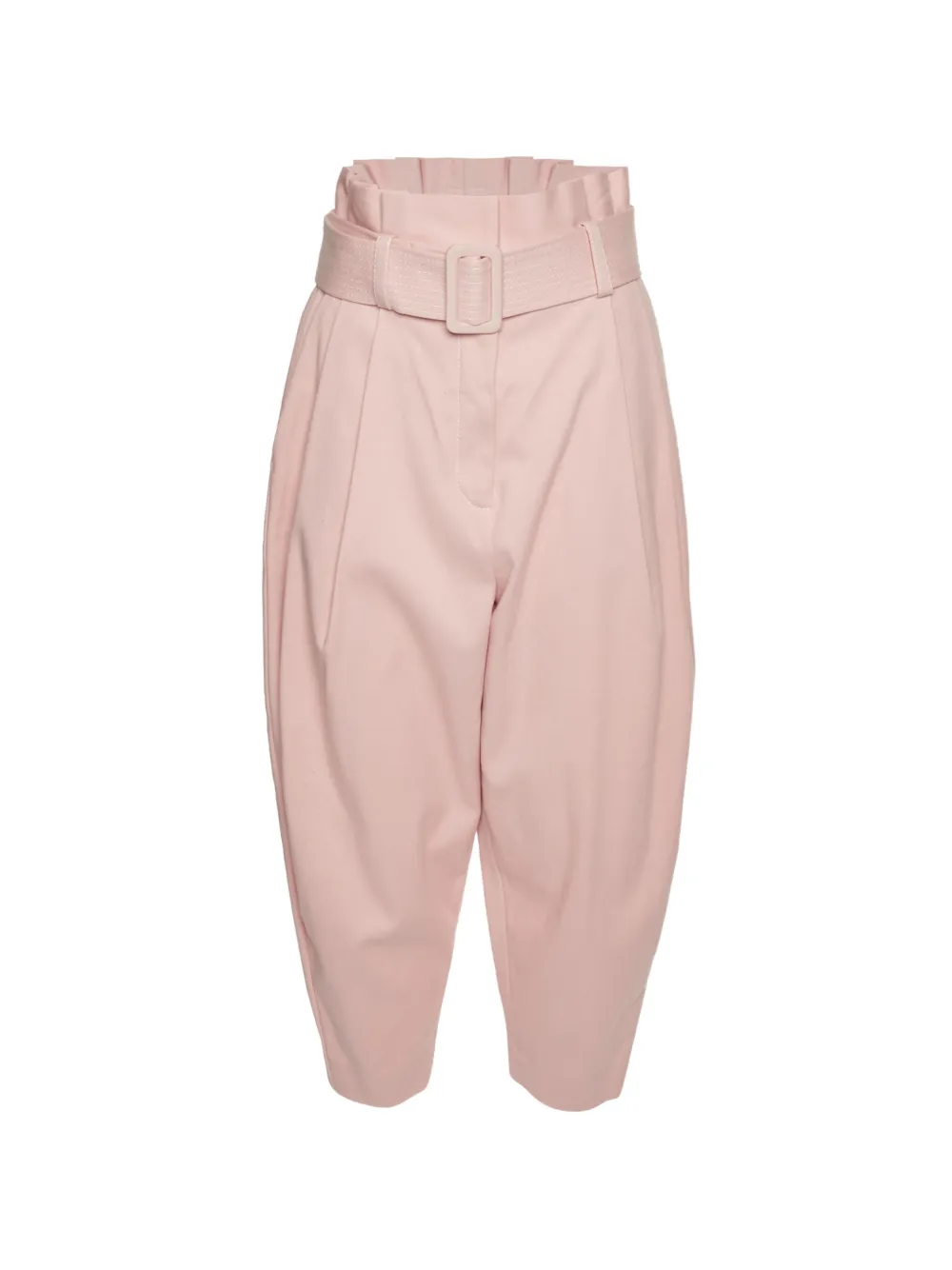 ZIMMERMANN belted tapered trousers - Rosa