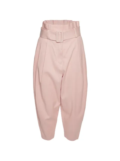 ZIMMERMANN belted tapered trousers
