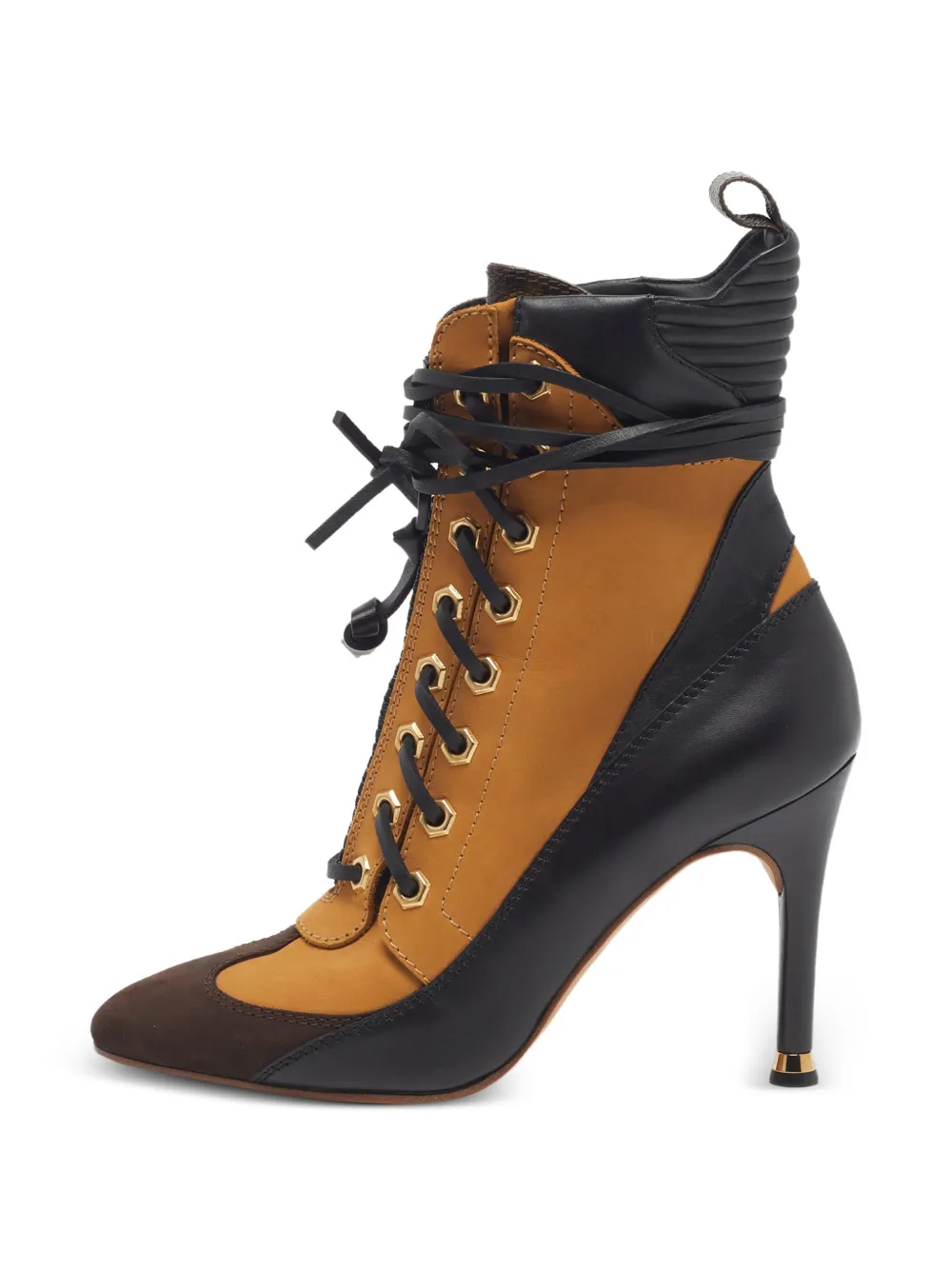 Louis Vuitton Pre-Owned Laureate Schnürstiefel - Schwarz