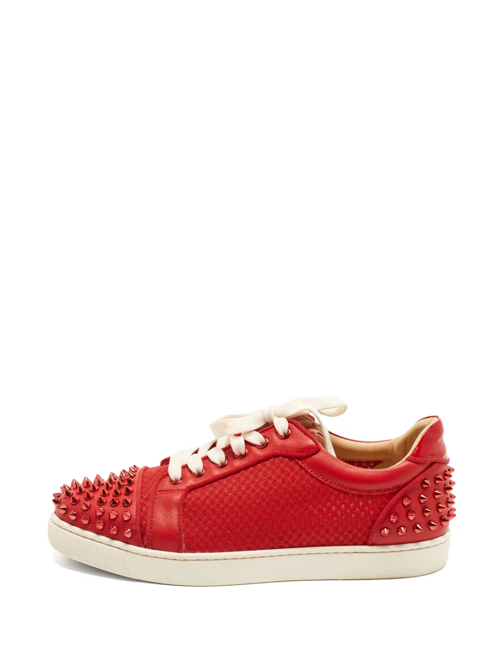 Christian Louboutin Pre-Owned Viera Spikes Sneakers - Rot