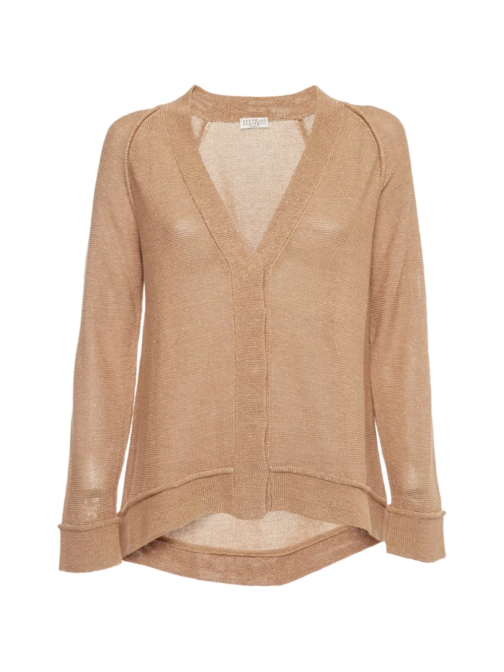 Brunello Cucinelli button-front knit cardigan - Toni neutri