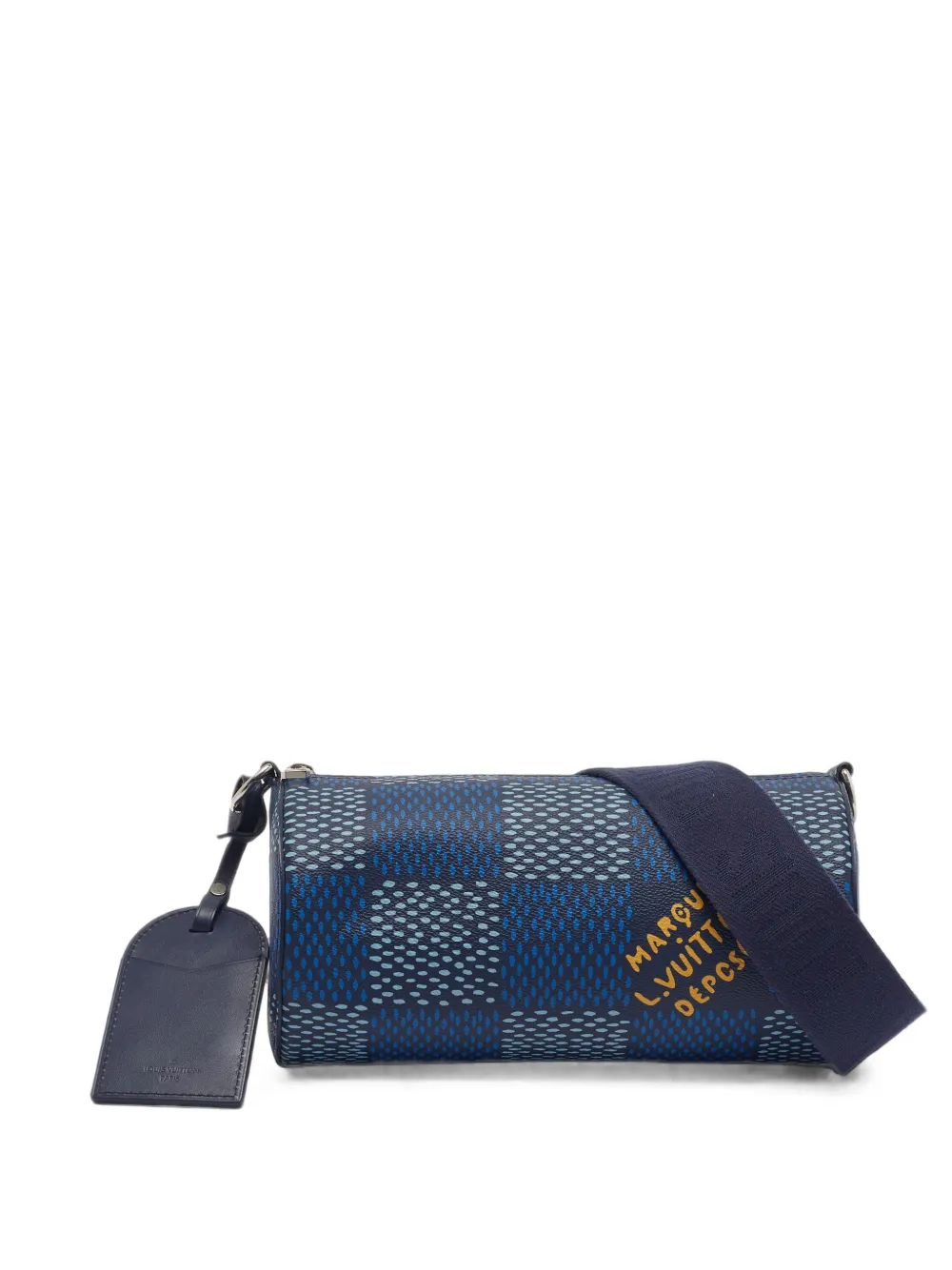Louis Vuitton Pre-Owned x Nigo sacoche PM Soft Polochon Damier Heritage (2020) - Bleu