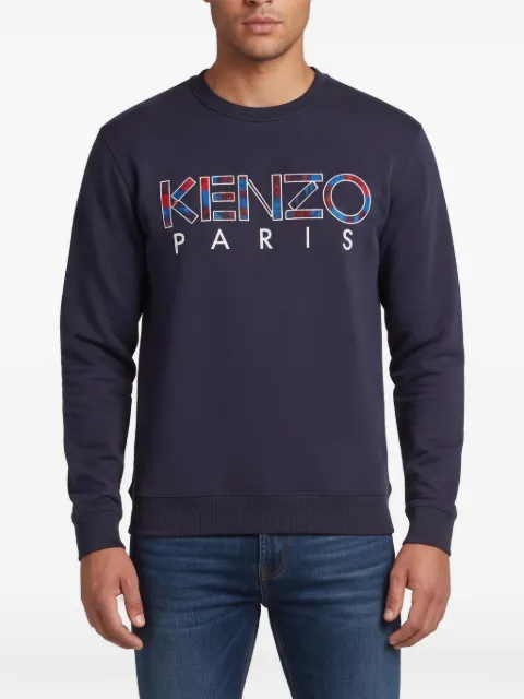 Kenzo Pre-Owned Felpa con logo ricamato